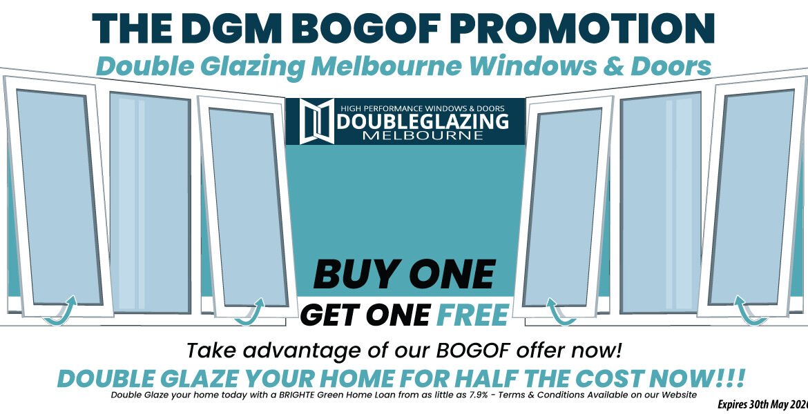 Double Glazing Melbourne | Buy One Get One Free Promotion | UPVC Double Glazed Windows & Doors | Save BIG NOW PH 1300 294 101 for a free measure and quote